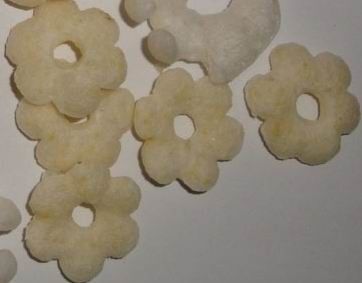 Matériaux croustillants d'acier inoxydable d'extrudeuse de riz de soja de vis de jumeau de machine de casse-croûte de souffle de maïs