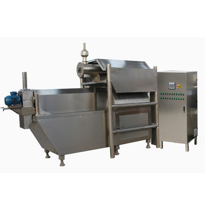 La machine de casse-croûte de souffle d'extrudeuse de nourriture de blé de riz de maïs pour l'anneau d'oignon/noyau a rempli nourriture