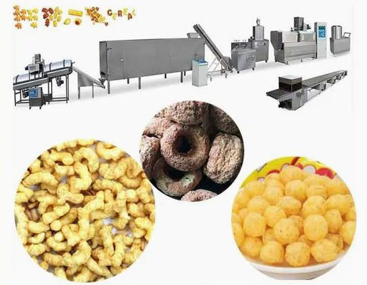 Nourriture soufflée automatique faisant la machine