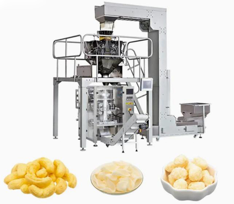 Grande ligne de production alimentaire de machine d'extrudeuse de souffle de casse-croûte de maïs de capacité