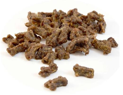 La viande de chien dépouille la machine saccadée d'aliment pour animaux familiers de bâtons avec le système automatique de plateau