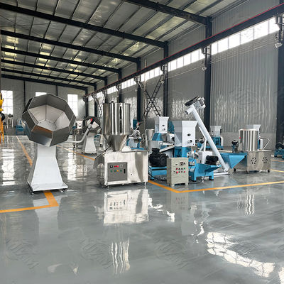 Machines durables pour aliments pour chiens, Extrudeuse d'aliments pour poissons en acier inoxydable