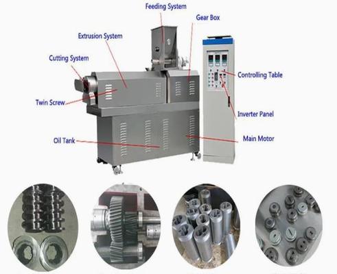 Extrudeuse soufflée de nourriture/gonflage de l'extrudeuse de nourriture/du casse-croûte de maïs faisant la machine