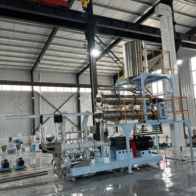 Machine d'extrusion automatique à haut rendement pour aliments pour animaux de compagnie et aliments pour poissons en acier inoxydable
