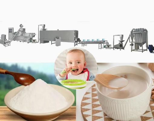 Chaîne de fabrication de poudre nutritionnelle/machine fabricant d'aliment pour bébé avec la norme de la CE