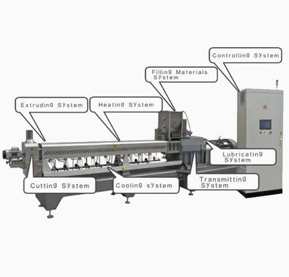 Machine d'extrudeuse de nourriture de poudre/chaîne de production nutritionnelles saines