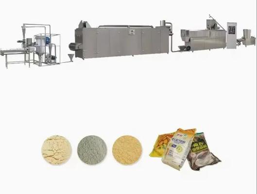 chaîne de fabrication de poudre de grain de nutrition ligne/machine de traitement des denrées alimentaires des produits alimentaires de céréale de bébé de poudre de riz de nutrition