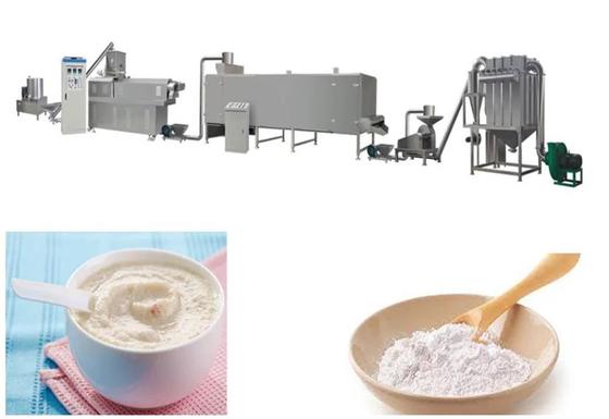 Machine nutritionnelle complètement automatique d'extrudeuse de nourriture de poudre, machine d'extrudeuse de riz