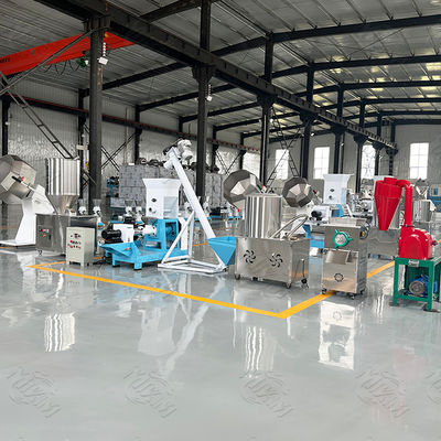 ligne de production alimentaire du chien 150-200kg/hr/installation de fabrication sèche d'aliment pour animaux familiers