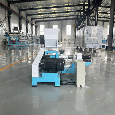 Machine d'extrusion de nourriture pour poissons / machine de fabrication de nourriture pour chiens 80kw 120-150kg/heure