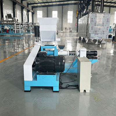 Machine d'extrusion de nourriture pour poissons / machine de fabrication de nourriture pour chiens 80kw 120-150kg/heure