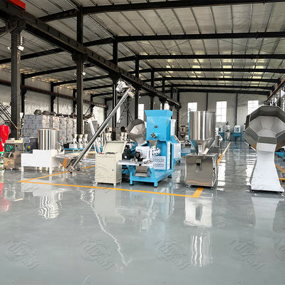 Chaîne de fabrication sèche écran tactile SUS304 complètement automatique d'aliment pour animaux familiers