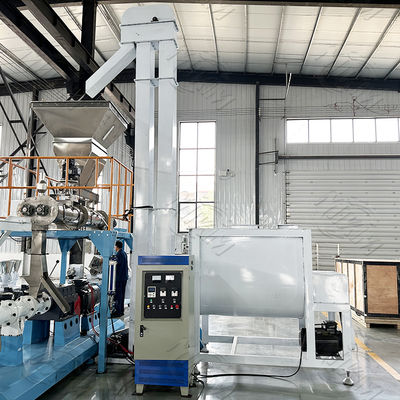 Ligne de production d'aliments pour animaux de compagnie à haute technologie 150 kg/heure automatique pour aliments secs pour animaux de compagnie