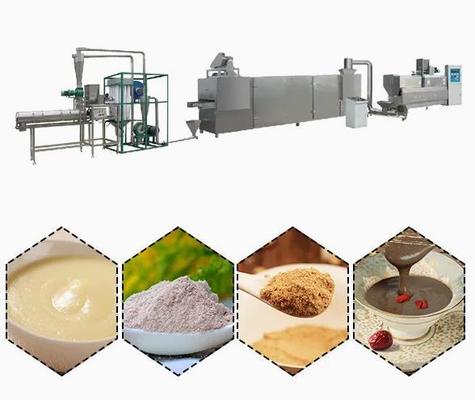 Machine d'extrusion alimentaire en poudre nutritionnelle en acier inoxydable à vendre Extrudeuse à deux vis