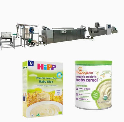 Farine de riz instantanée de poudre d'aliment pour bébé faisant la machine/chaîne de production