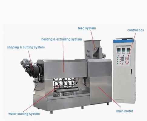 Machine automatique d'extrudeuse de nourriture, chaîne de production nutritionnelle infantile de poudre