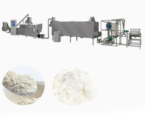 Machine de expulsion 200-250kg/h d'extrudeuse de nourriture de poudre de nutrition de vis jumelle