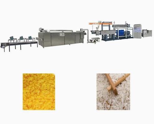 Machine d'extrudeuse de nourriture/chaîne de production nutritionnelle artificielle automatique complète de riz