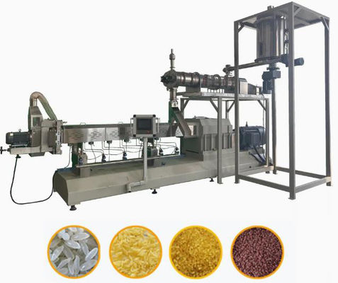 Machine d'extrudeuse de nourriture/chaîne de production nutritionnelle artificielle automatique complète de riz