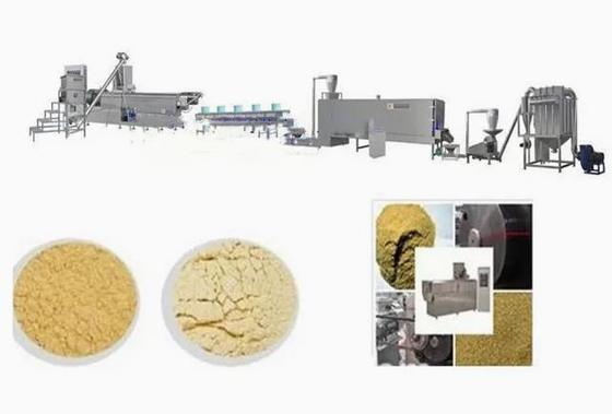 Matériel automatique d'acier inoxydable de rendement élevé avec de diverses formes de ligne expulsée d'extrusion de vis de jumeau de nourriture