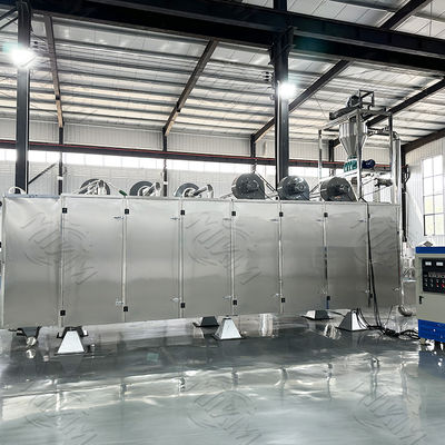 Pêchez la chaîne de production d'extrudeuse d'aliment pour animaux familiers, machine de fabricant d'aliments pour chiens