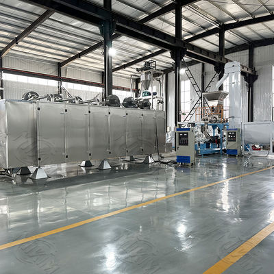 Équipement central automatique d'extrudeuse de granule d'alimentation d'animal familier de machine/confiture d'extrudeuse d'aliment pour animaux familiers