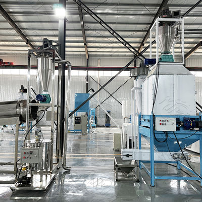 Équipement central automatique d'extrudeuse de granule d'alimentation d'animal familier de machine/confiture d'extrudeuse d'aliment pour animaux familiers