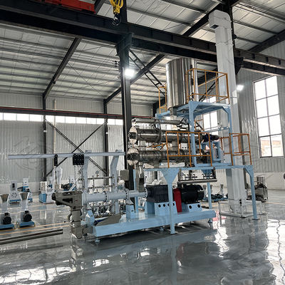 Les poissons de granule de grande capacité alimentent la machine d'extrudeuse pour les aliments pour animaux Make