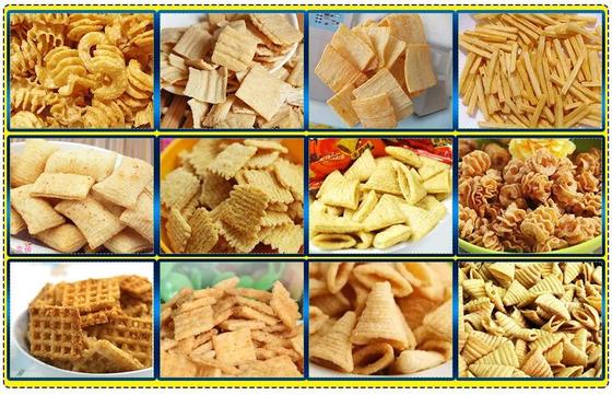Biscuit automatique de casse-croûte du granule 3d faisant la ligne de production à la machine