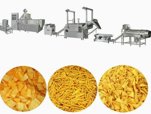 Le CE ISO9001 a approuvé 3D 2D Extruded faisant frire la chaîne de fabrication de casse-croûte