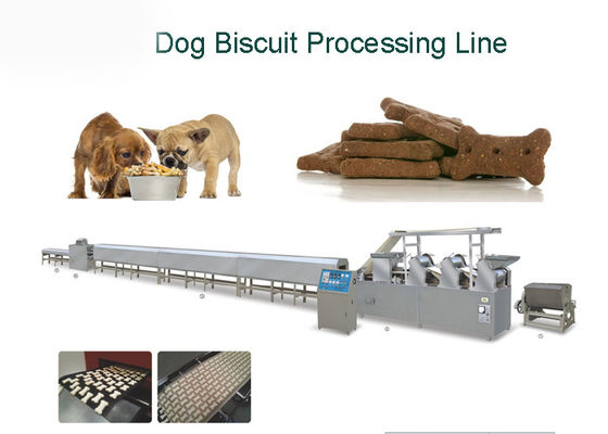 Chien croustillant aimé ou chaîne de fabrication de biscuit aimé de chat/machine de fabrication de biscuits