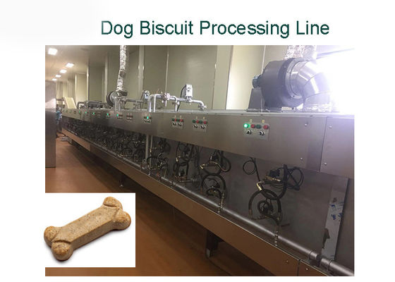 Chien croustillant aimé ou chaîne de fabrication de biscuit aimé de chat/machine de fabrication de biscuits