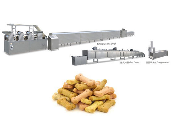 Amour de chiot facile de manger la chaîne de fabrication équipement de biscuit de chien de fabrication de biscuits d'animal familier