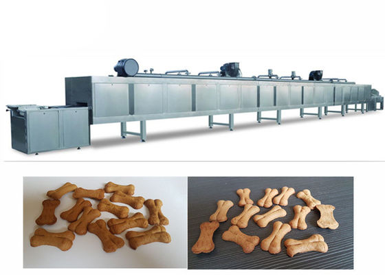 Machine différente de fabrication de biscuits de chien de capacité de petit prix, chaîne de fabrication d'aliment pour animaux familiers