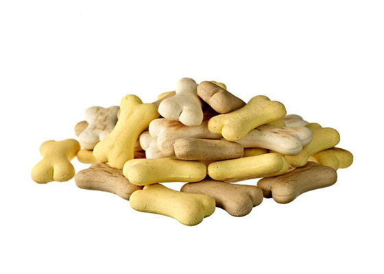 Machine complètement automatique de fabrication de biscuits de chien, chaîne de fabrication d'aliment pour animaux familiers d'acier inoxydable