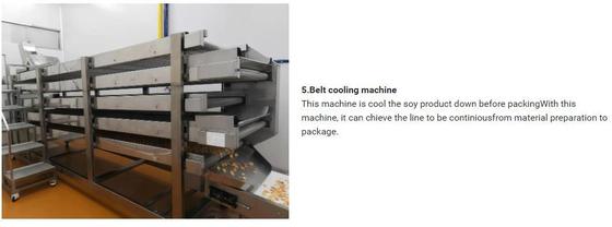 Machine continue et automatique d'extrudeuse du soja pour la protéine de protéine du soja/soja de Textureed