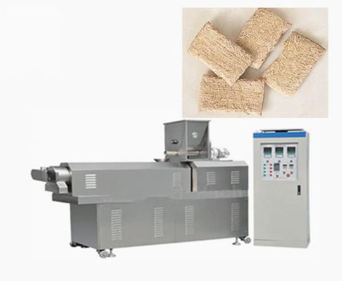Machine d'extrudeuse du soja de flocons d'avoine de capacité élevée avec la boudineuse à vis jumelle