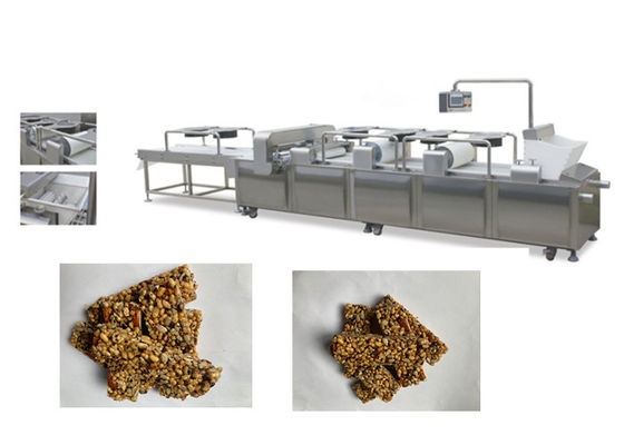 Barre de granola de barre de céréale d'acier inoxydable faisant le roulement de machine formant la découpeuse