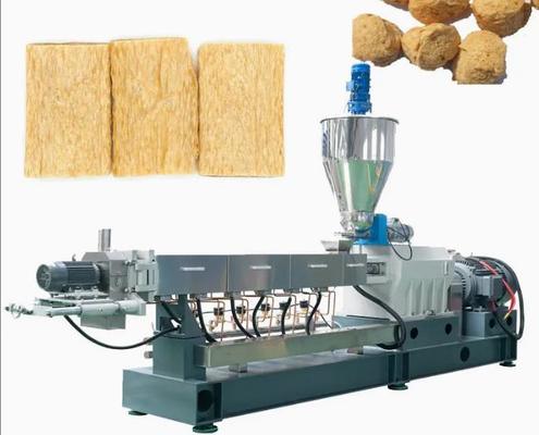 Performance industrielle d'acier inoxydable d'extrudeuse de pépites du soja haute