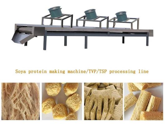 Ligne du soja d'extrudeuse de production alimentaire automatique de machine/protéine