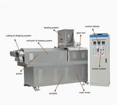 Machine d'expulsion d'isolement expulsée continue et automatique de nourriture de protéine du soja
