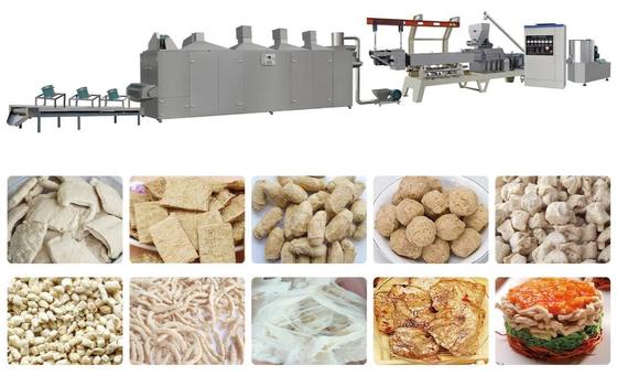 Machine végétale complètement automatique d'extrudeuse de nourriture/soja de Textrue