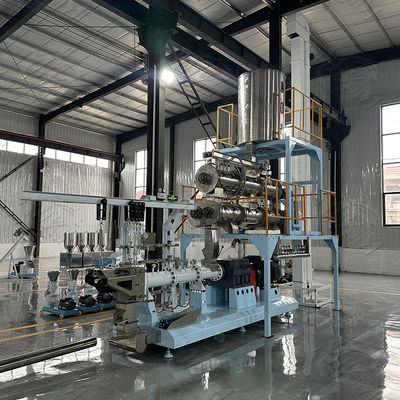 Machine sèche automatique de production d'extrudeuse d'aliment pour animaux familiers de double vis