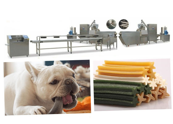 L'animal familier simple de machine de fabricant d'aliments pour chiens de chewing-gum de festins de couleur traite l'équipement