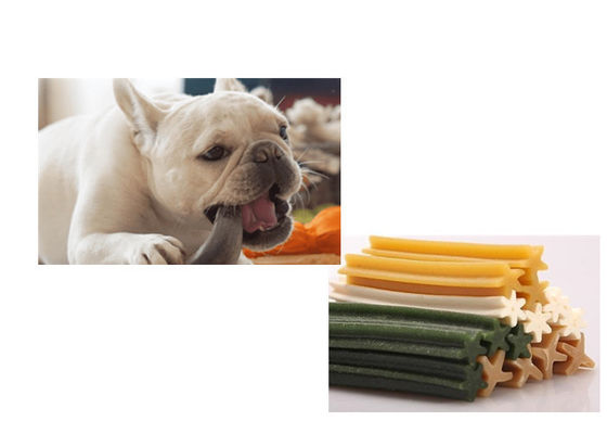 L'animal familier simple de machine de fabricant d'aliments pour chiens de chewing-gum de festins de couleur traite l'équipement