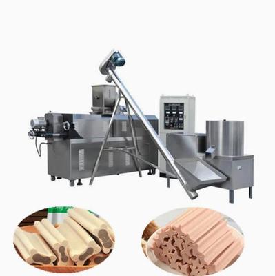 Les diverses formes choient le chien de machine de festin mâche l'extrudeuse d'installation de fabrication de casse-croûte