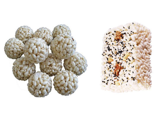 Boule de la céréale DRC-65 faisant la machine avec le PLC de Siemens et l'écran tactile