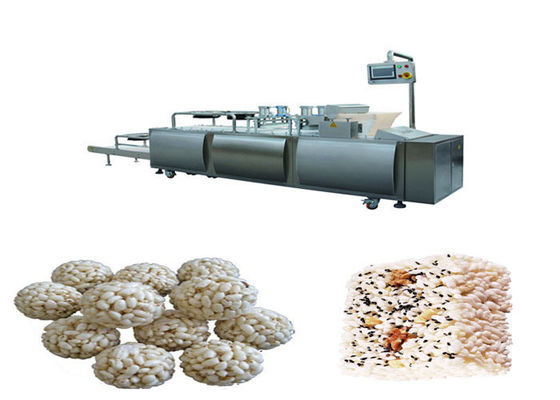 Chaîne de fabrication casse-croûte de boule continue et automatique de casse-croûte faisant la machine