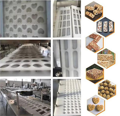 Barre gonflée de riz/arachide de sucrerie faisant la machine de machine, continue et automatique de granola de barre