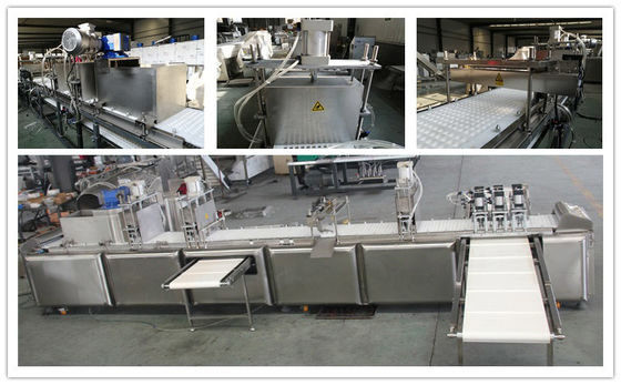 les matrices de viande de chien 400kg/hr traitent former l'écran tactile de PLC de machine